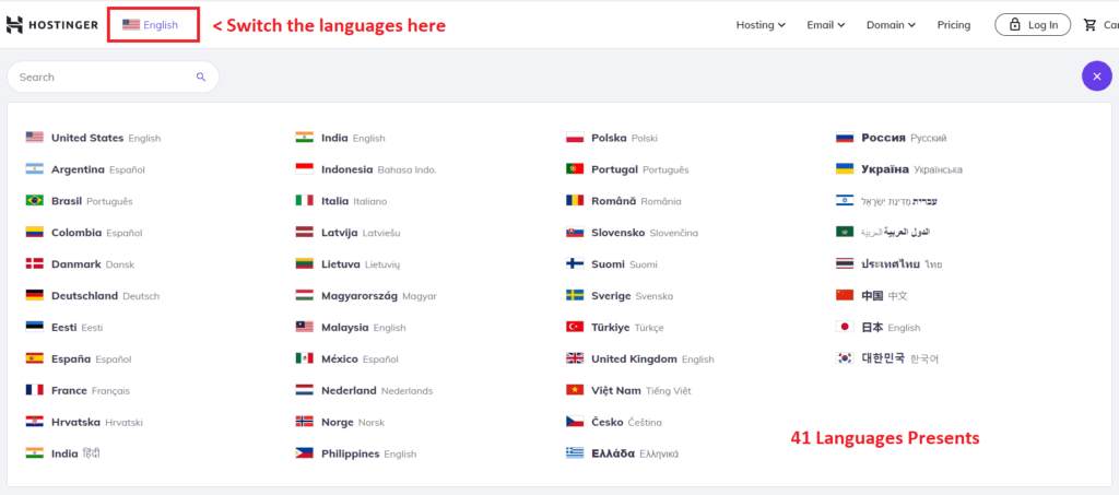 41-languages-in-hostinger-1024x453